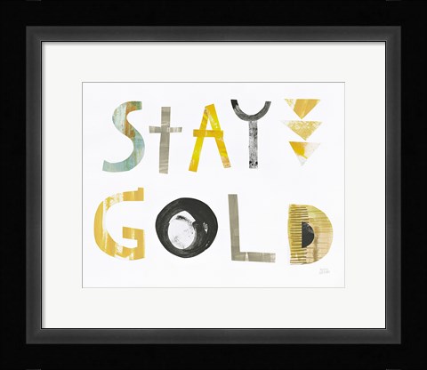 Framed Sweet Sentiments IV Print