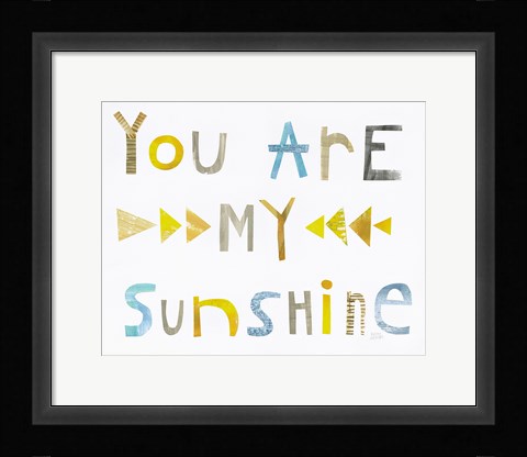Framed Sweet Sentiments I Print