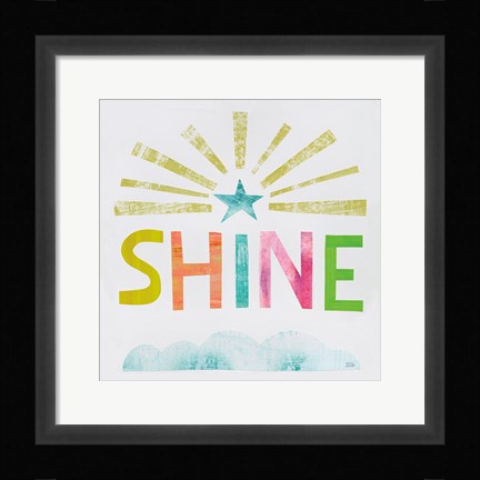 Framed Unicorn Magic IV Print