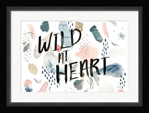 Framed April Showers Inspiration V Print