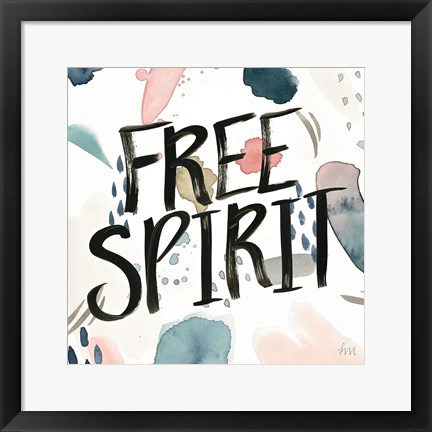 Framed April Showers Inspiration III Print