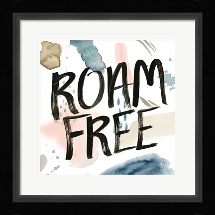 Framed April Showers Inspiration II Print