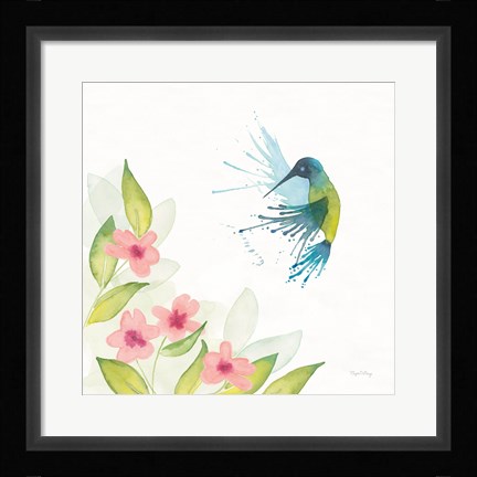 Framed Flit IV Print