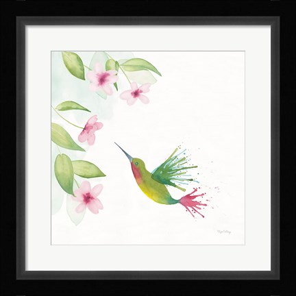 Framed Flit II Print