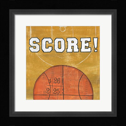 Framed On the Field II Score Print