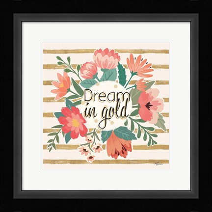 Framed Gorgeous III Print