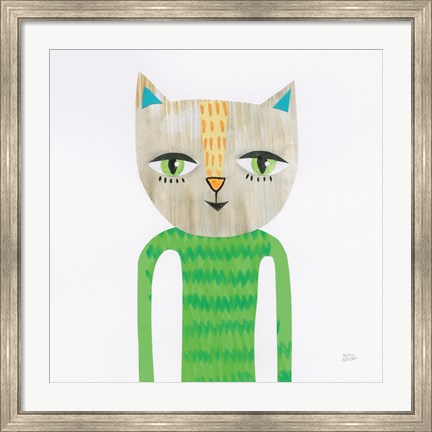 Framed Cool Cats III Print