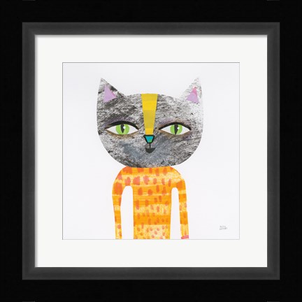 Framed Cool Cats I Print
