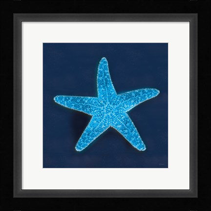 Framed Cyanotype Sea III Print