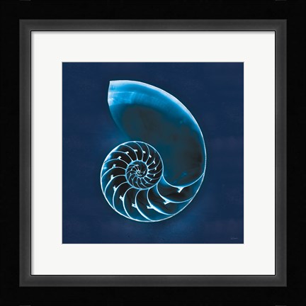 Framed Cyanotype Sea II Print