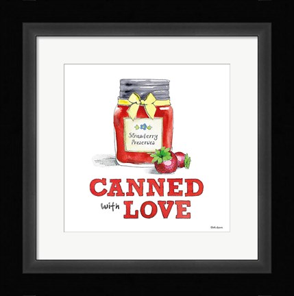 Framed Fresh From the Garden VII No Border Sq Print