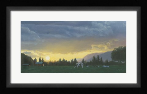 Framed Farm Life II Print