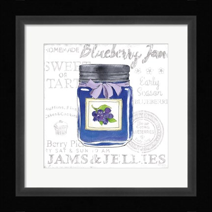 Framed Canning Kitchen II Print