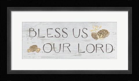 Framed Beautiful Bounty Sign II Print