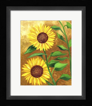 Framed Sunflower Print