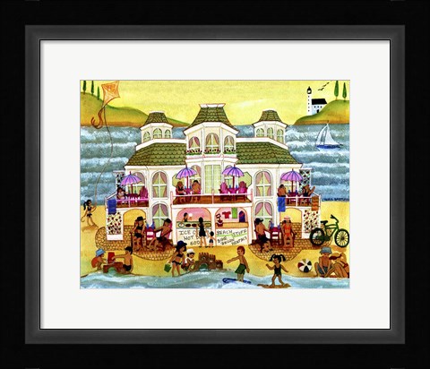 Framed Beach Vacation Print