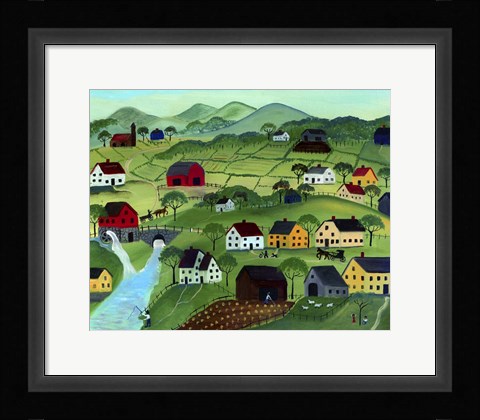 Framed Countryside Print
