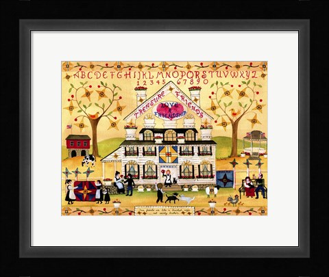 Framed Treasure Friends Print