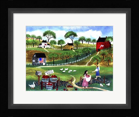 Framed Apples 4 Sale Print