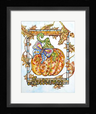 Framed Autumn Print