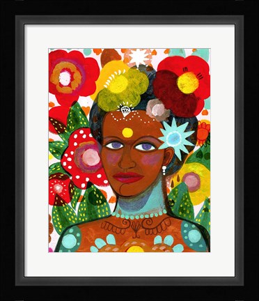Framed Ipanema Girl Print