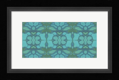 Framed Beach Bungalow I Print