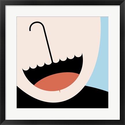 Framed Singin in the Rain Print