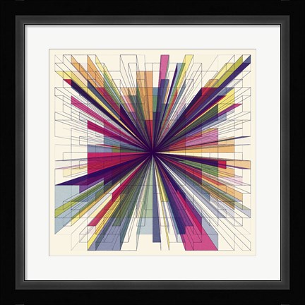 Framed One Point Perspective Print