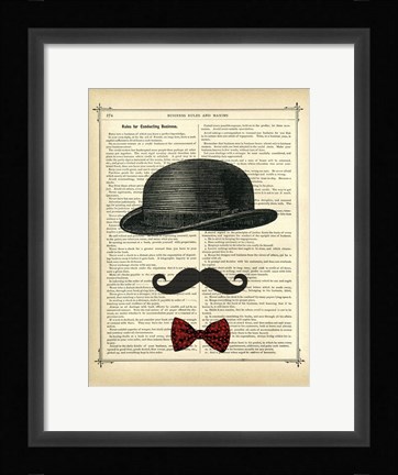 Framed Invisible Gent Print
