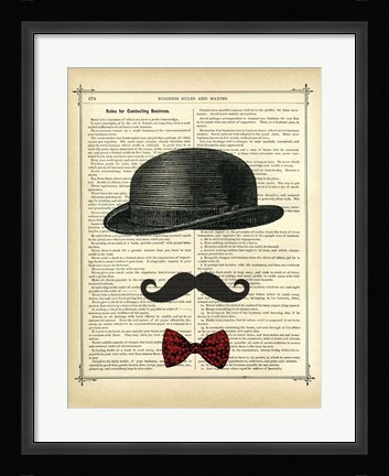 Framed Invisible Gent Print