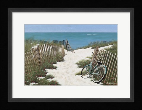 Framed Beach Cruiser Print