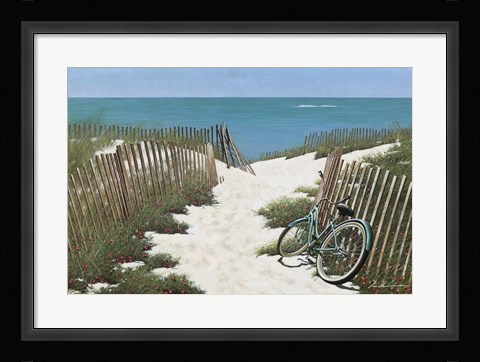 Framed Beach Cruiser Print