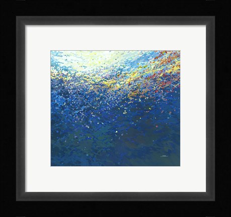 Framed Beneath a Sunset Print