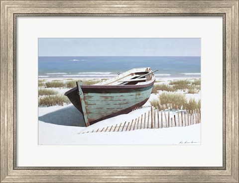 Framed Shoreline Respite Print
