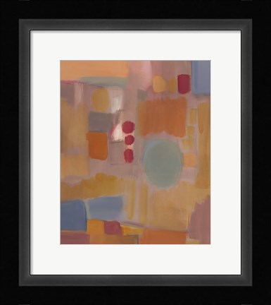 Framed Persimmon Alley Print