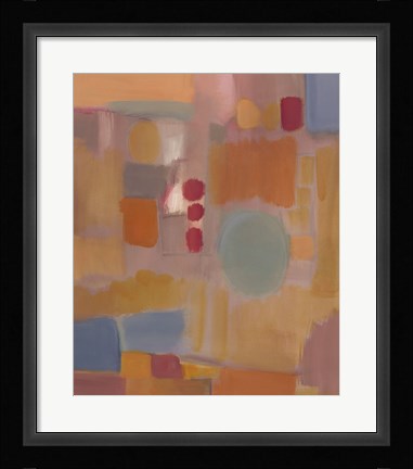 Framed Persimmon Alley Print