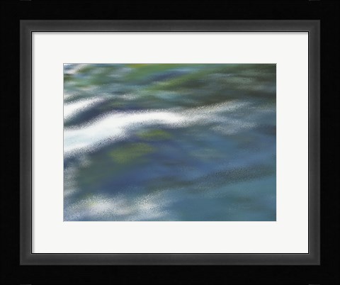 Framed Rain on Tide Print