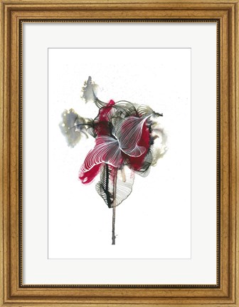 Framed Abstractions of the Heart Print
