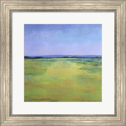 Framed Road to the Mountains Print