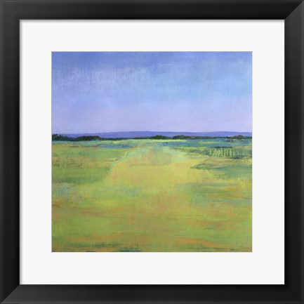 Framed Road to the Mountains Print