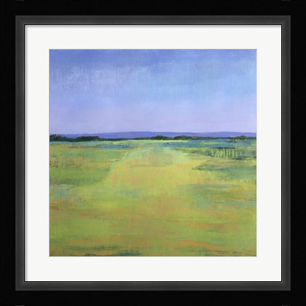 Framed Road to the Mountains Print