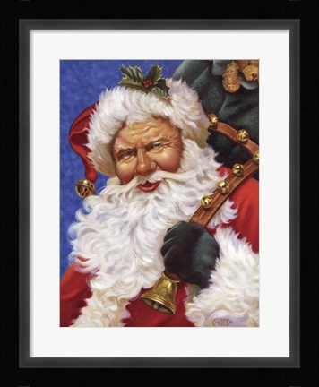 Framed St. Nick Print