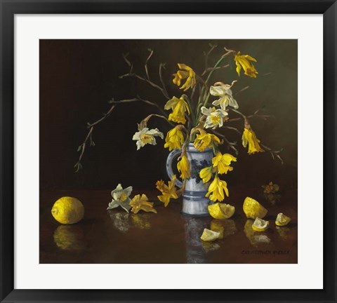 Framed Tattered and Tart Print