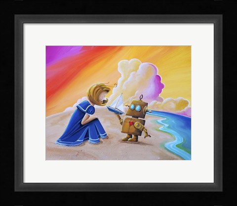 Framed You Can Be Captain Print