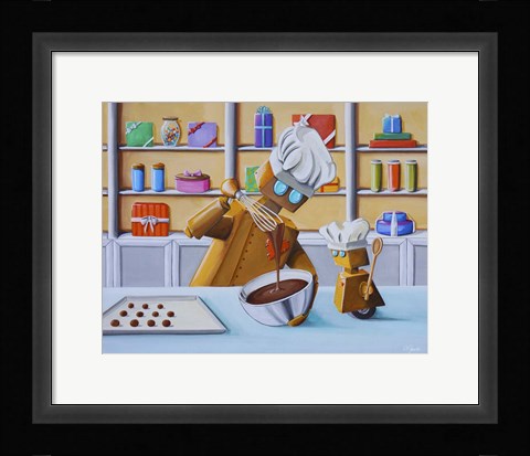 Framed Chocolatiers Print