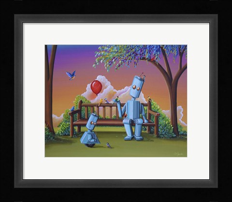 Framed Making Friends Print