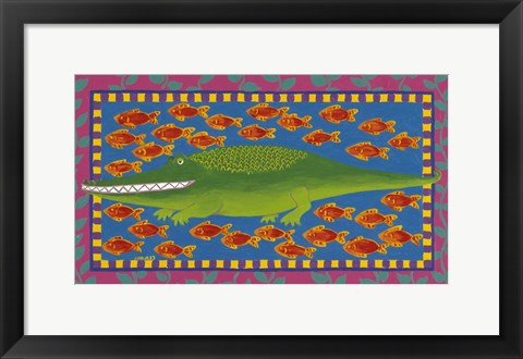 Framed Fish Print