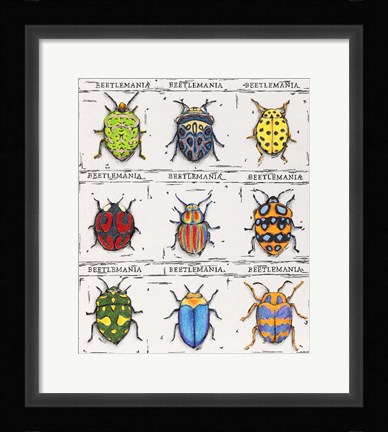 Framed Beetlemania Print