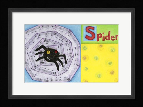 Framed Spider Friend Print