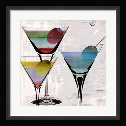 Framed Cafe Prism II Print